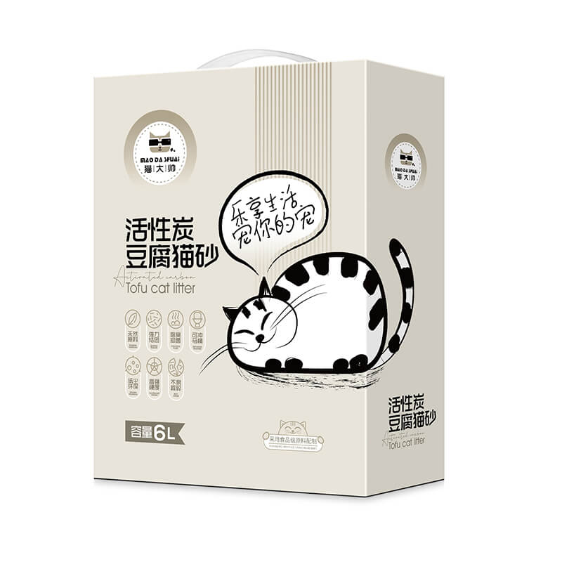 猫大帅活性炭豆腐猫砂全新上市，引领环保养猫新潮流！